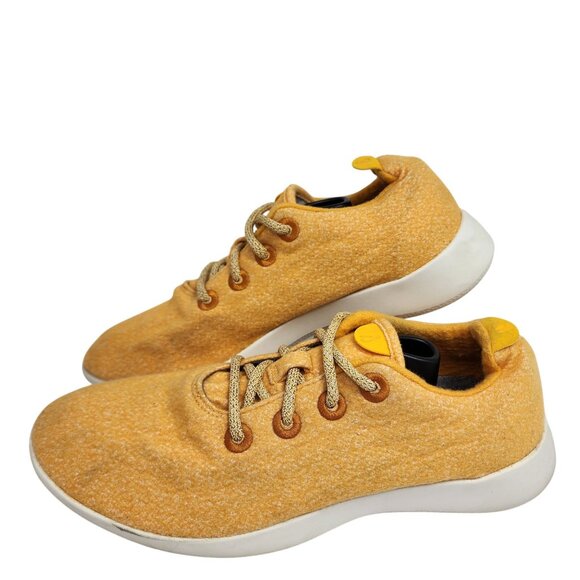 Allbirds Mens Wool Runners M11 Merino Comfy Sneakers Orange Size 11 - Picture 6 of 10